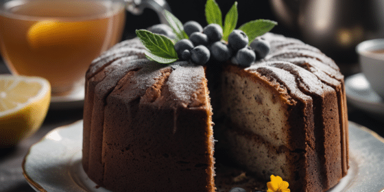 Earl grey cake