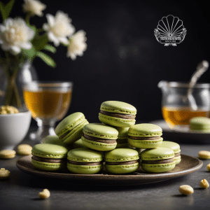 Jasmijn thee macarons