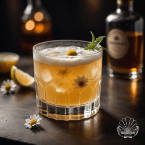 Kamille whiskey sour