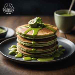 Matcha pannenkoeken