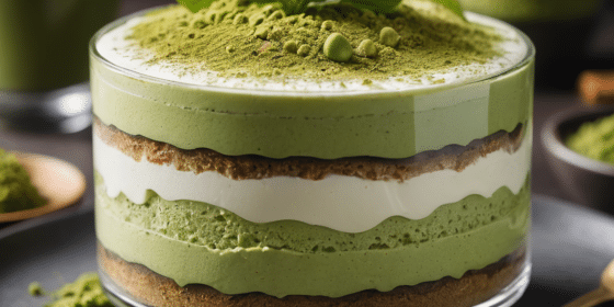 Matcha thee tiramisu