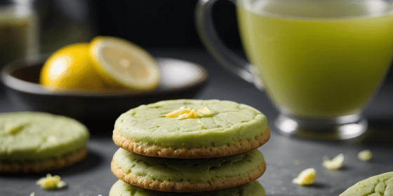 groene thee citroen koekjes